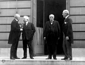 The Big Four at the Paris Peace Conference (1919)