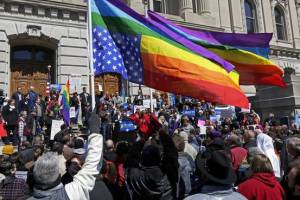 Indiana protests against RFRA 2015